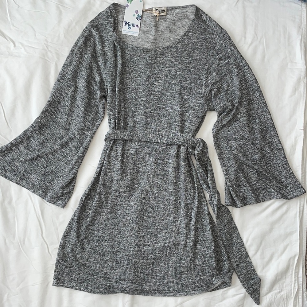 SMYM Knit Long Sleeve Dress